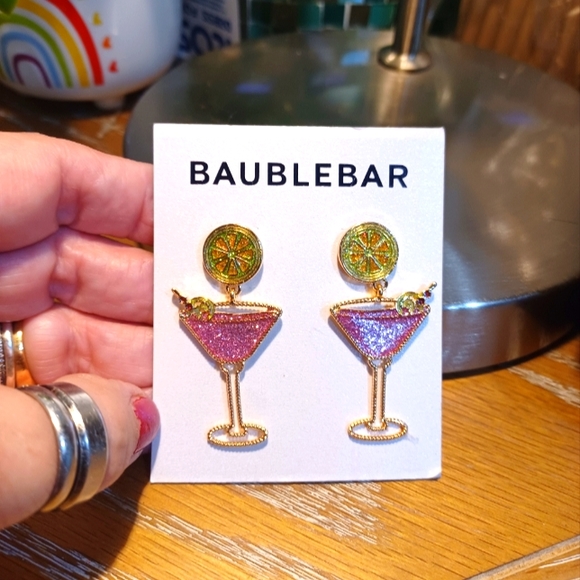 BaubleBar Jewelry Baublebar Martini Earrings Nwt Hypoallergenic